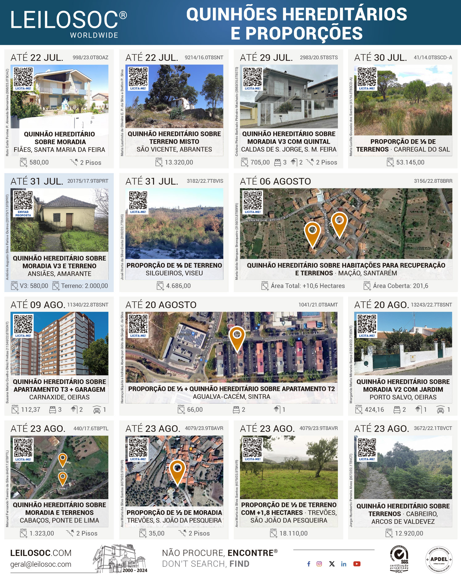 Press adverts of 19 July 2024, page 1