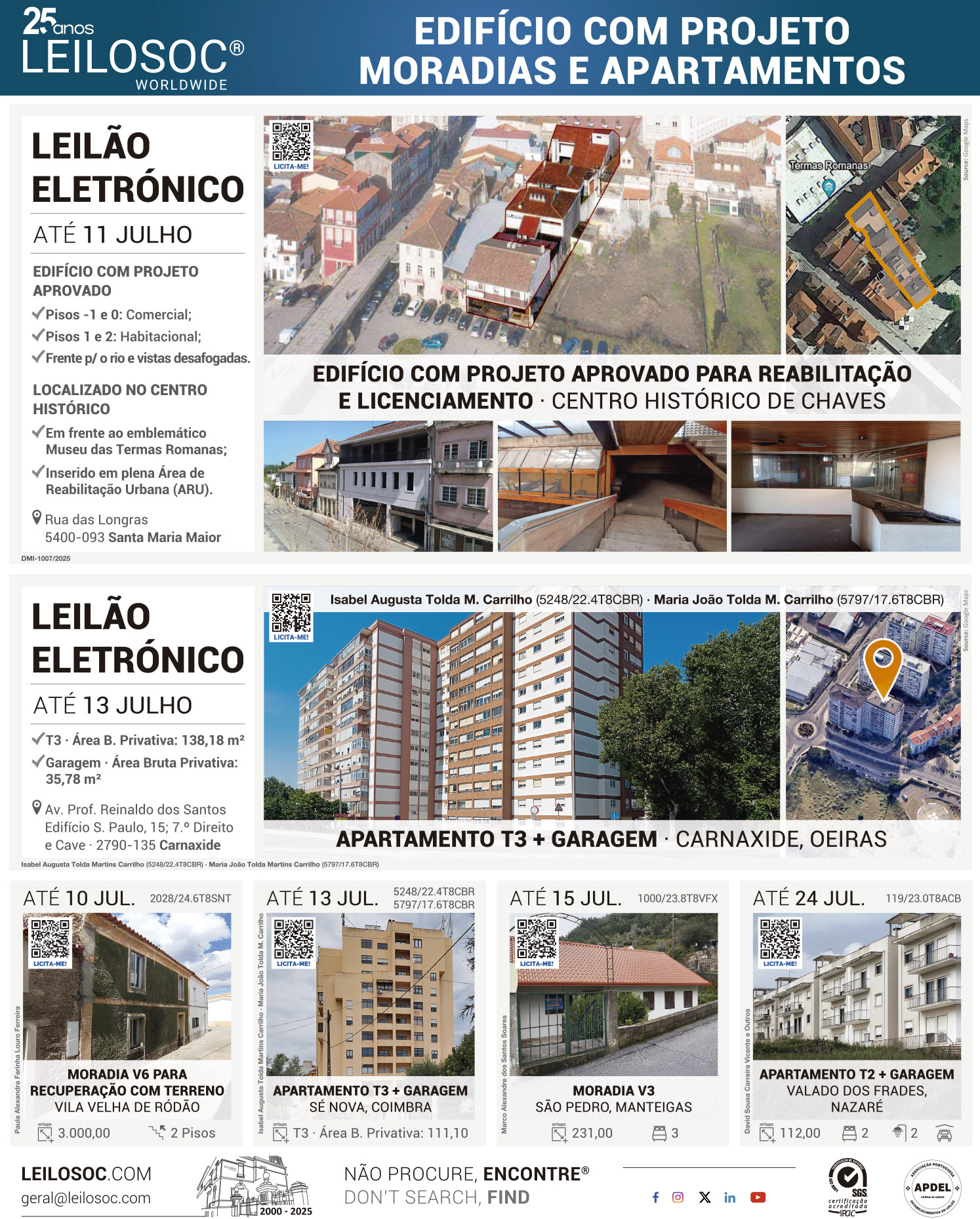 Press adverts of 5 July 2025, page 1