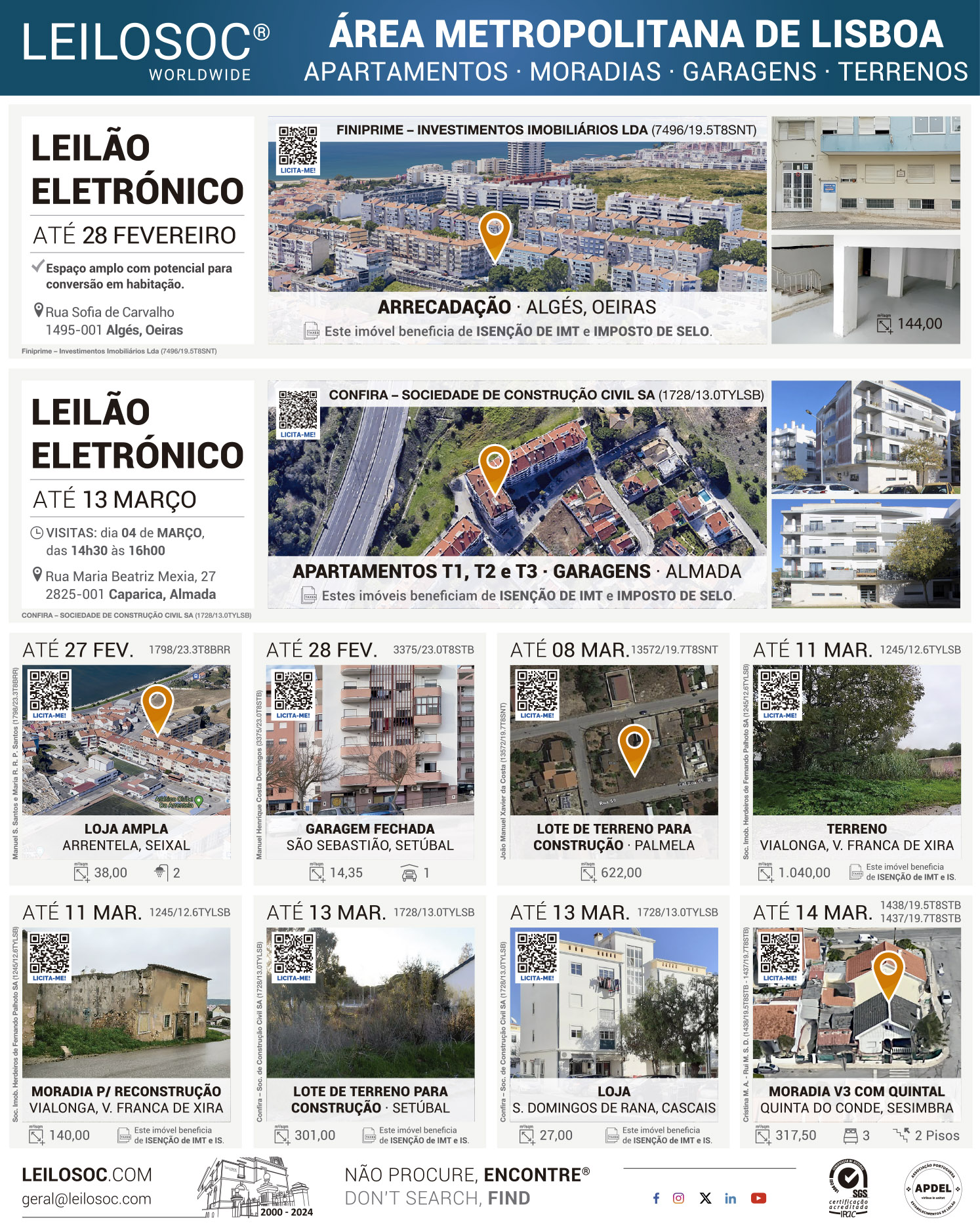 Press adverts of 24 February 2024, page 1