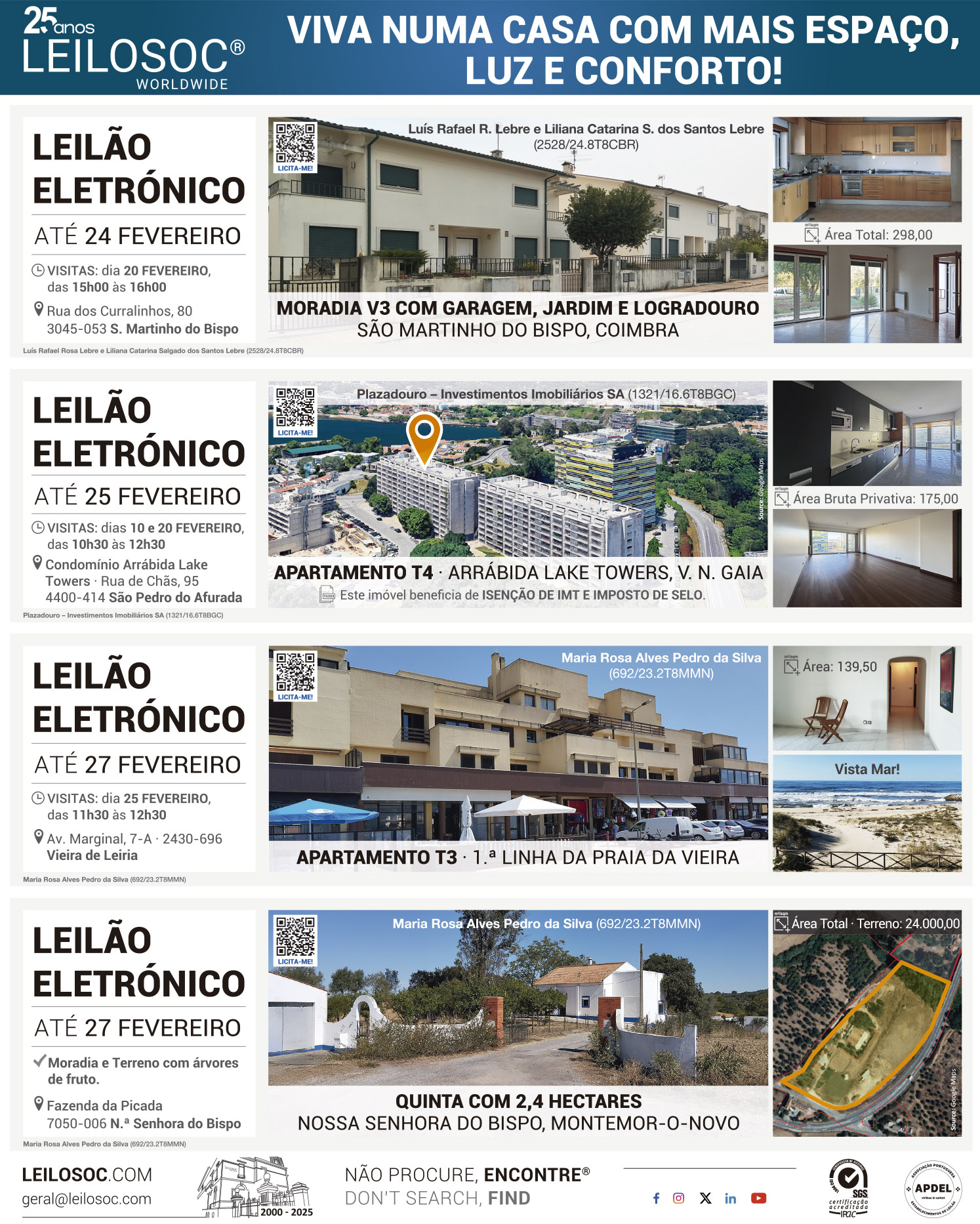 Press adverts of 8 February 2025, page 1