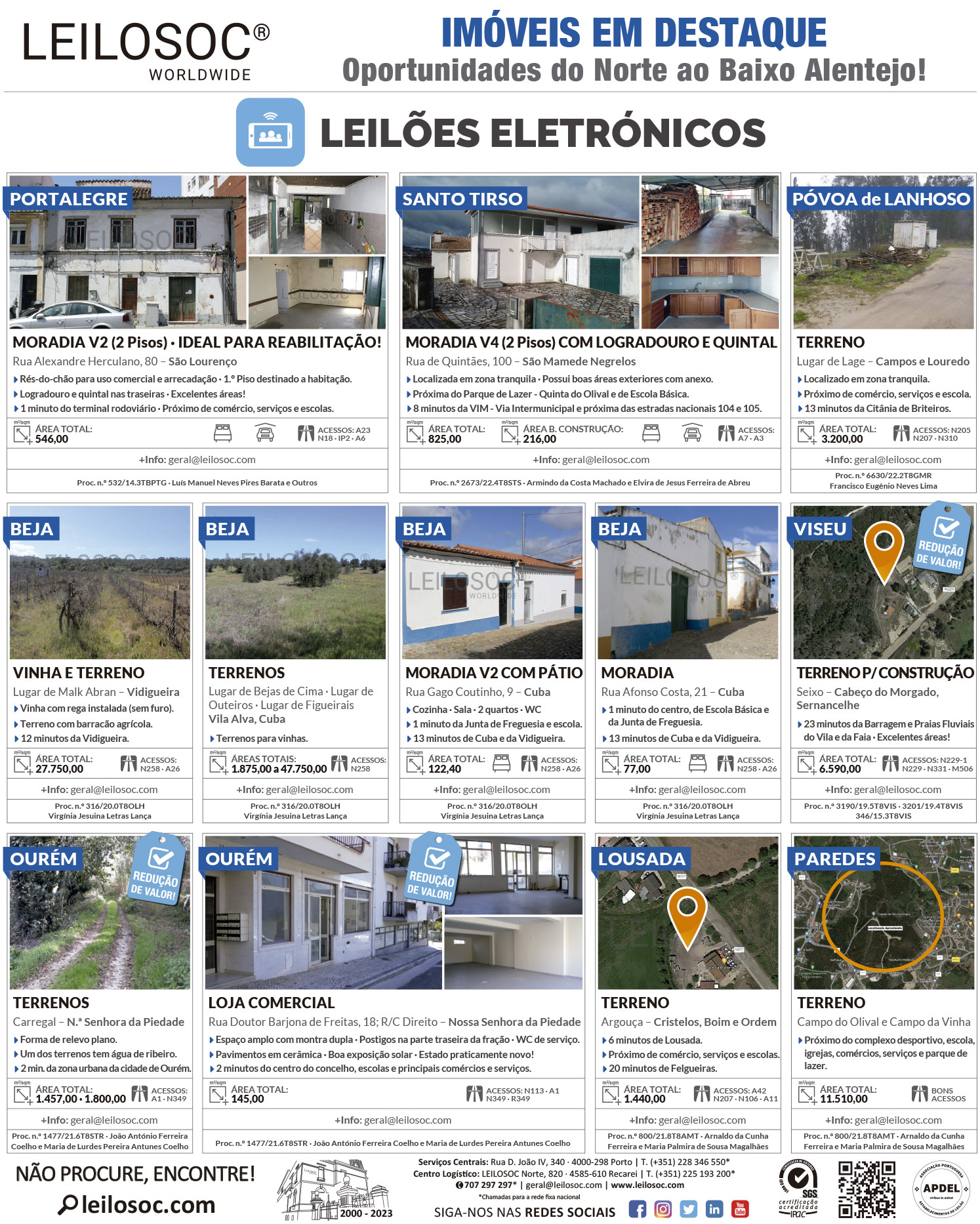 Press adverts of 17 June 2023, page 1