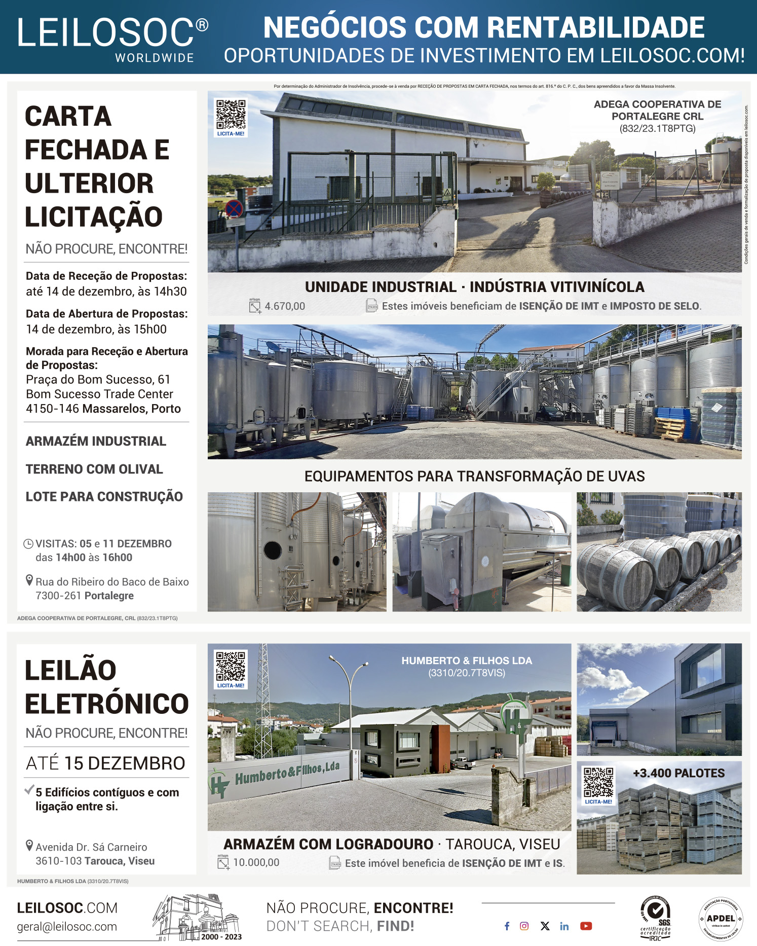 Press adverts of 18 November 2023, page 4