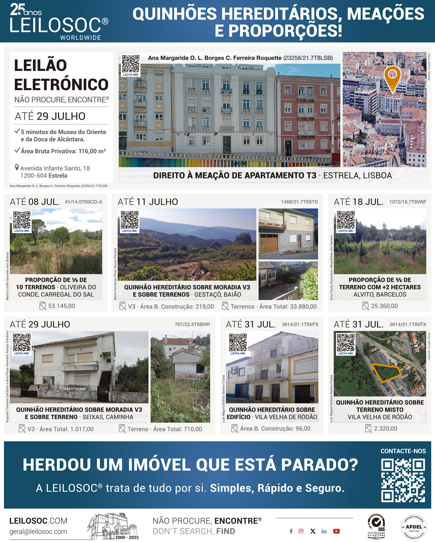 Press adverts of 7 July 2025, page 1