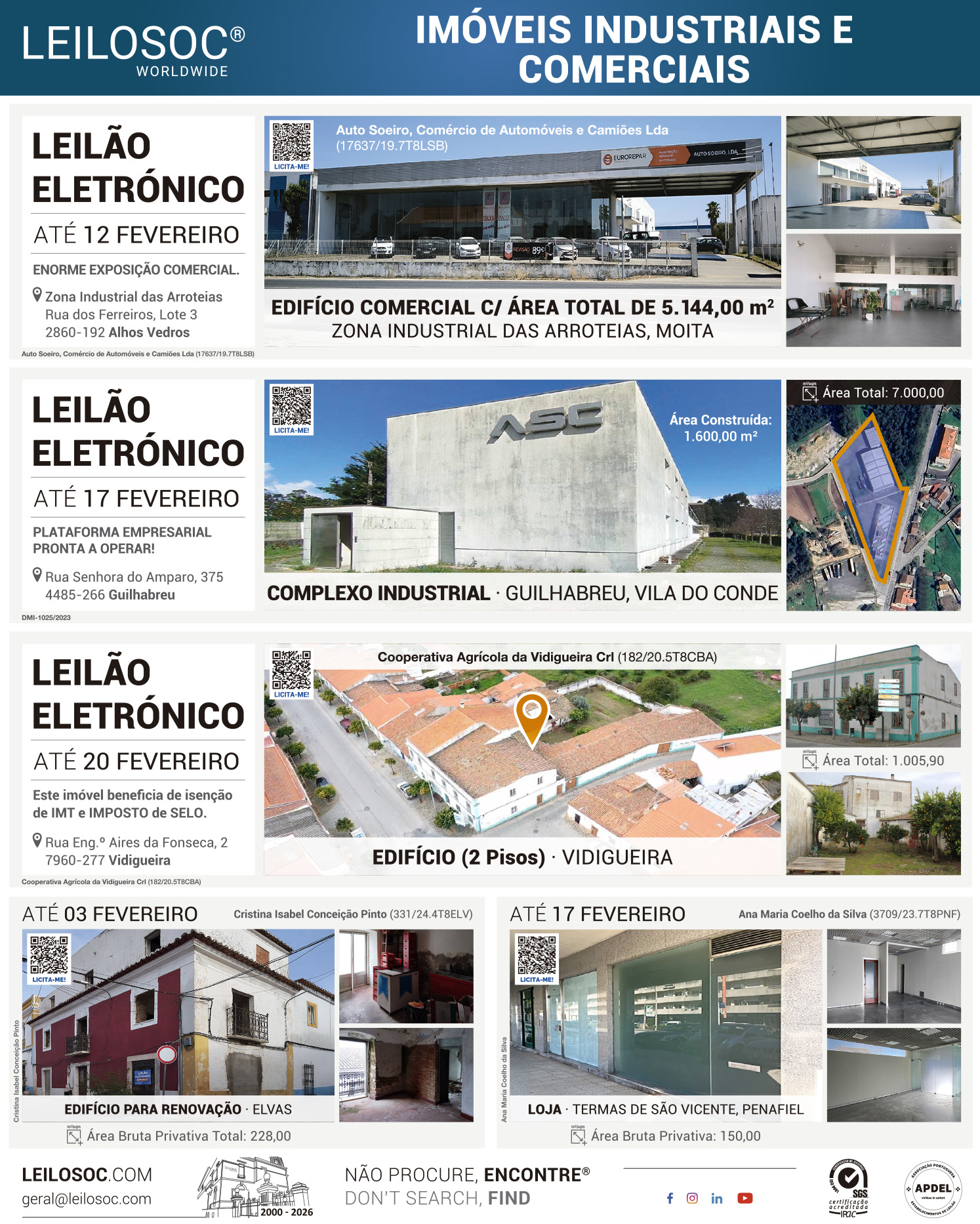 Press adverts of 27 January 2026, page 1