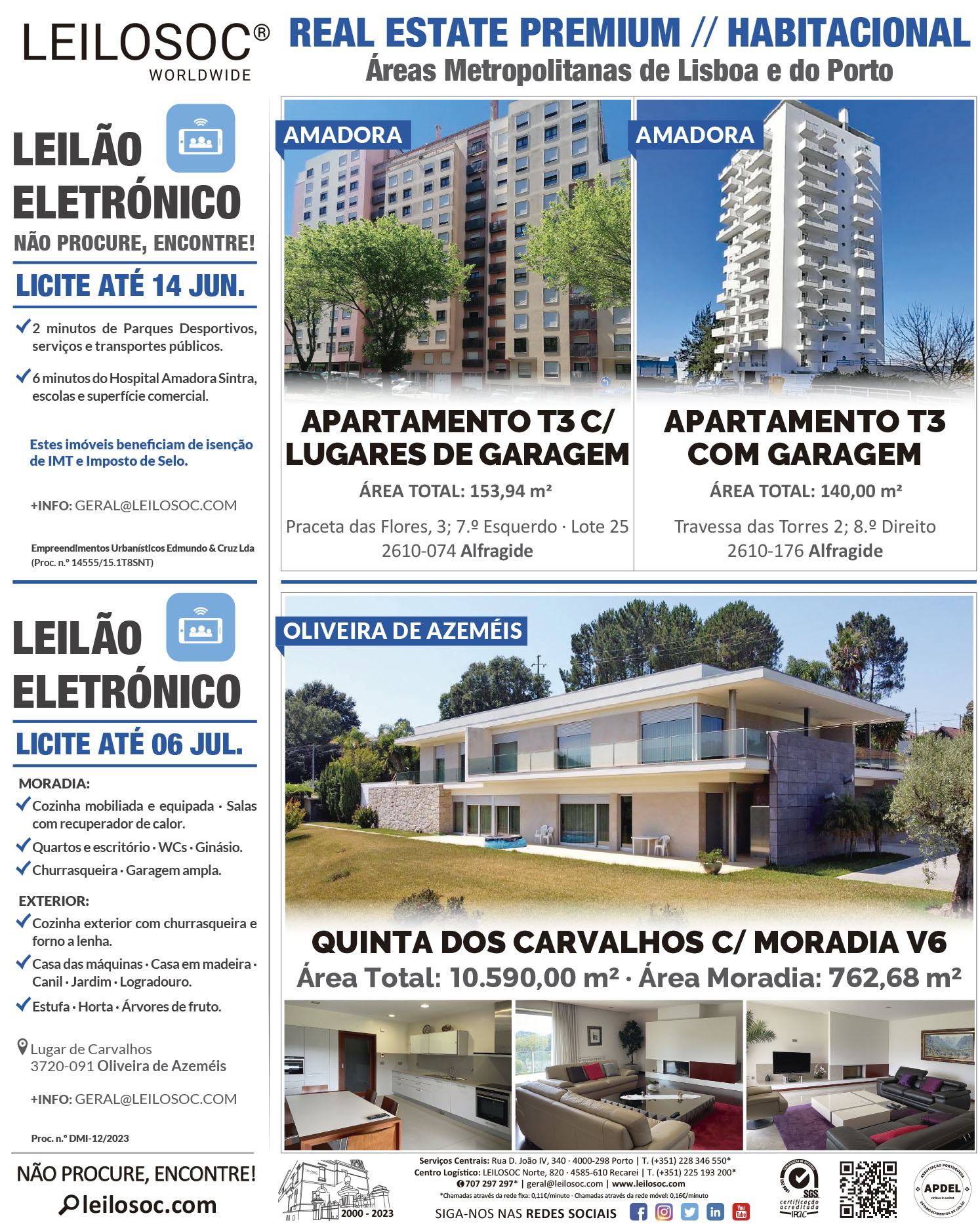 Press adverts of 3 June 2023, page 1