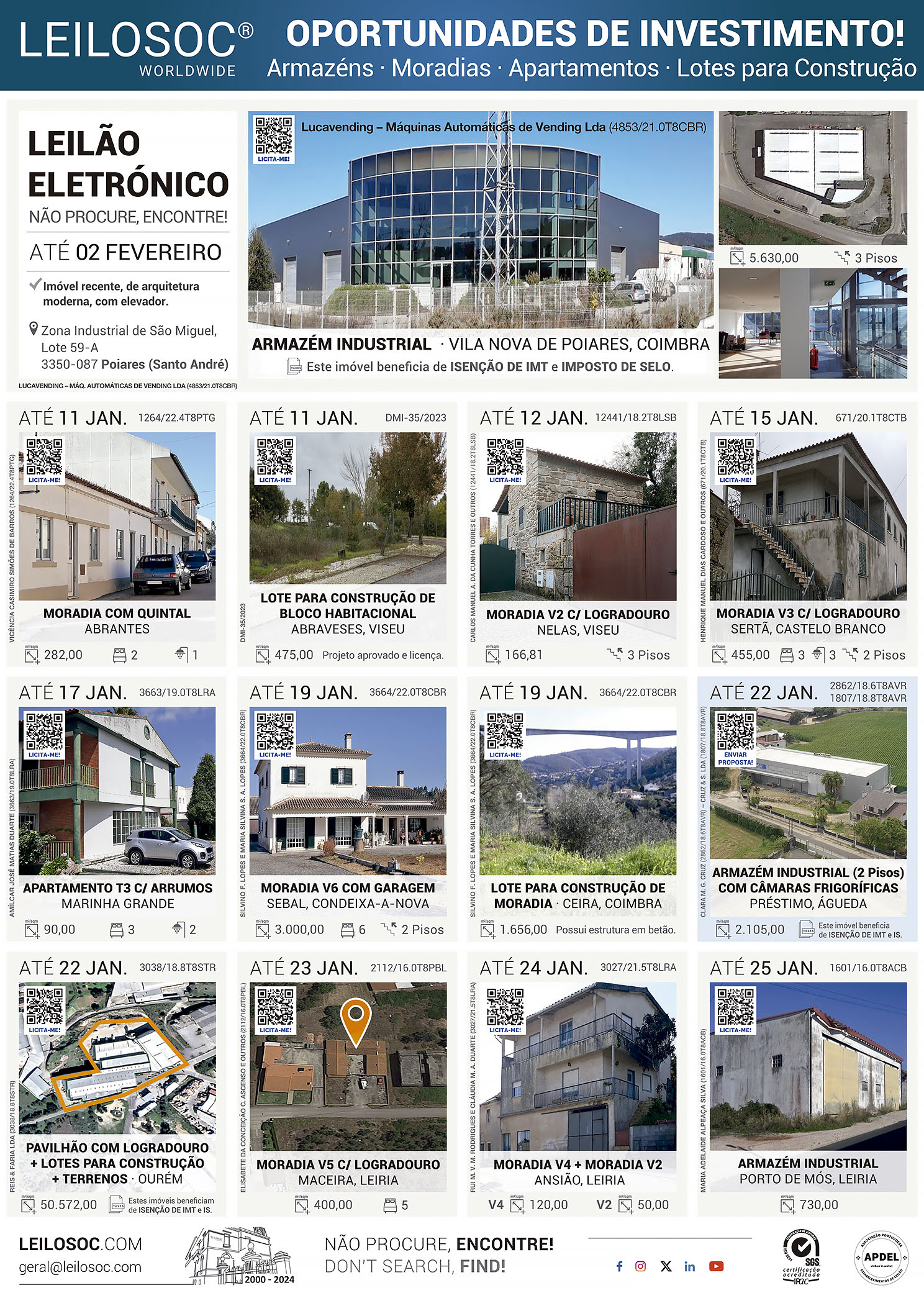 Press adverts of 10 January 2024, page 1