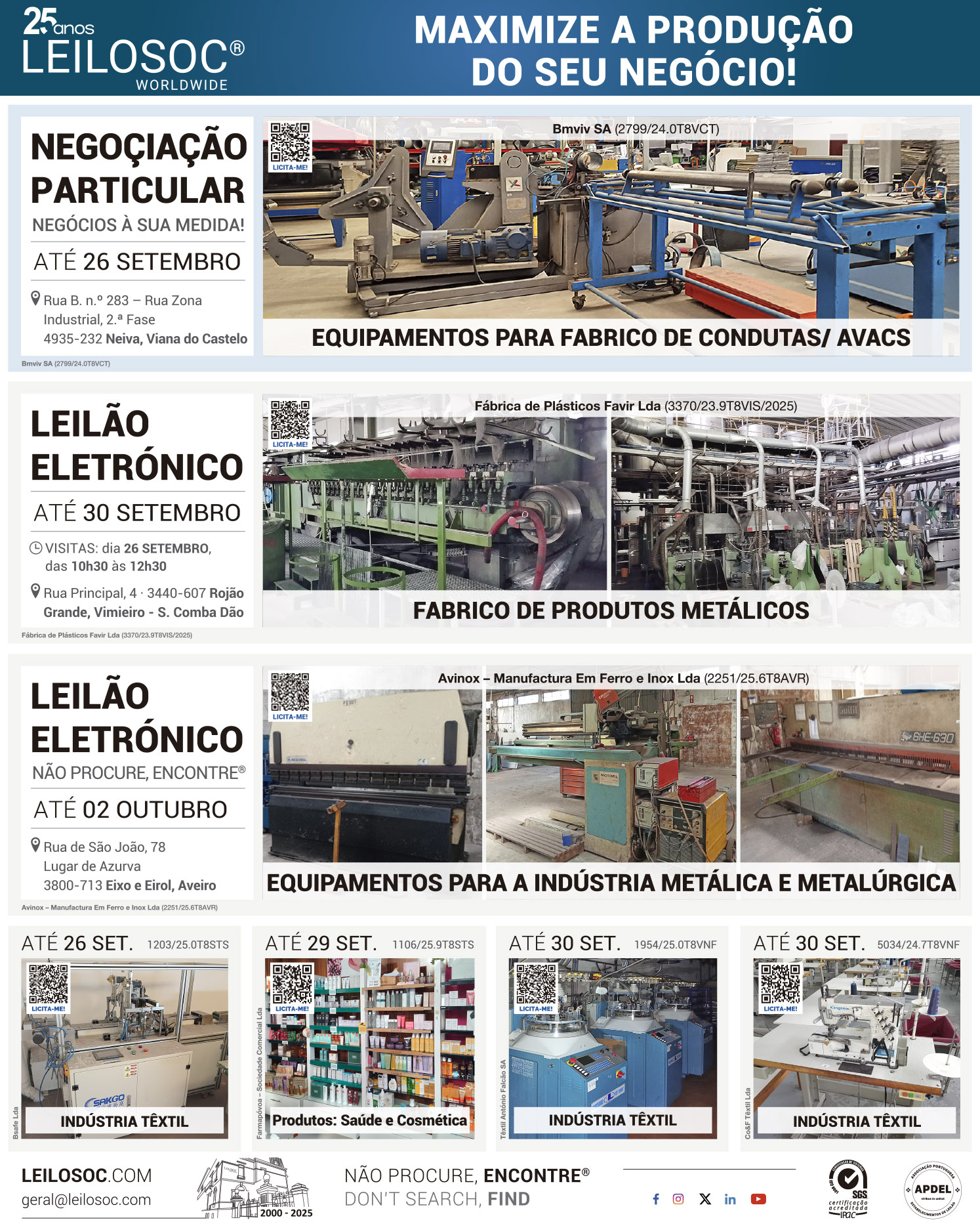 Annonces dans la presse du 12 septembre 2025, page 4