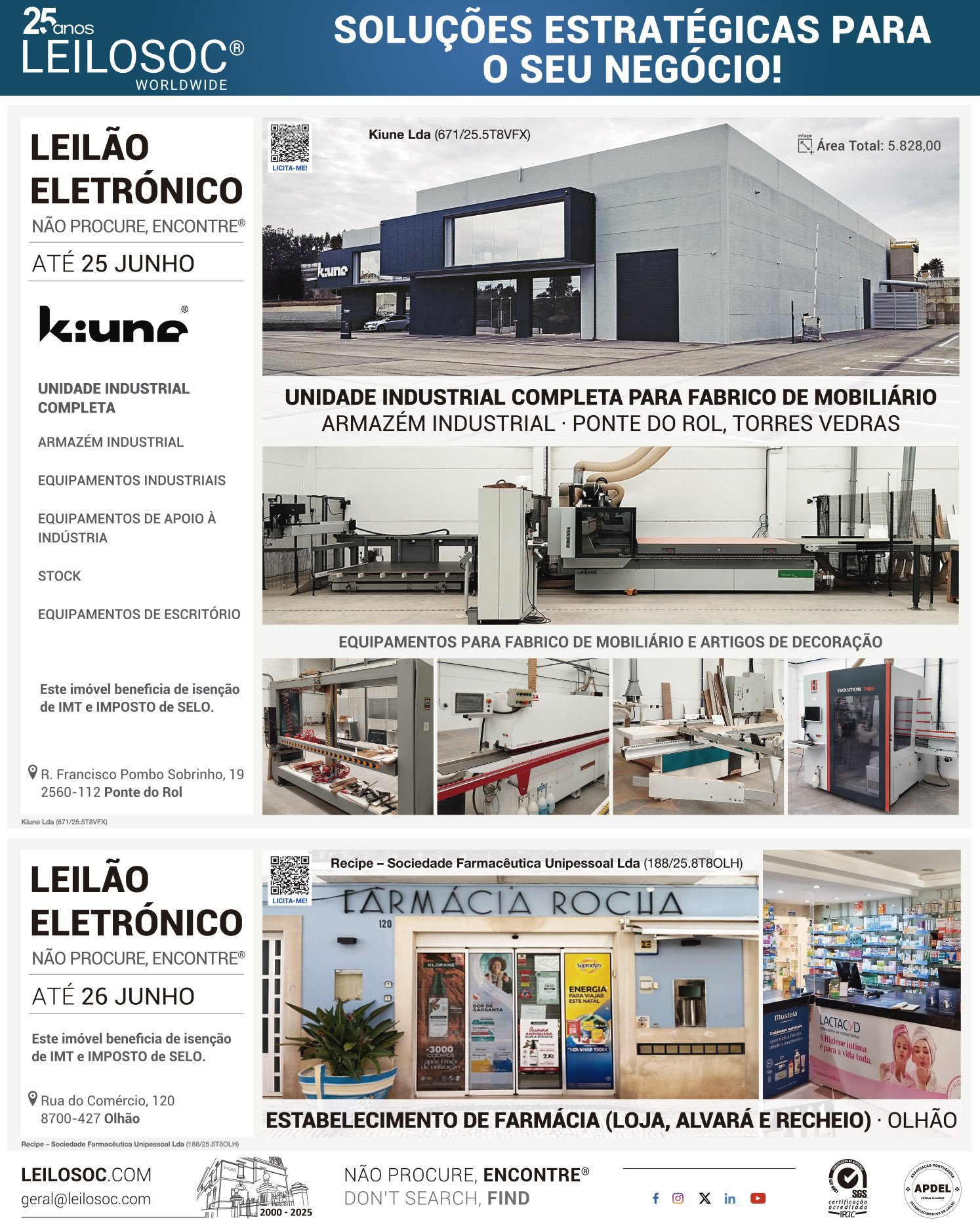 Press adverts of 7 June 2025, page 1