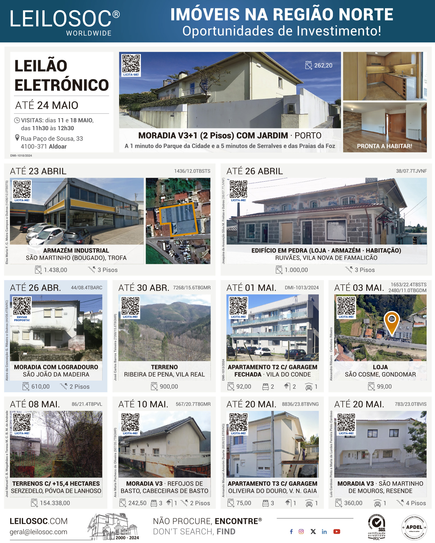 Press adverts of 22 April 2024, page 1