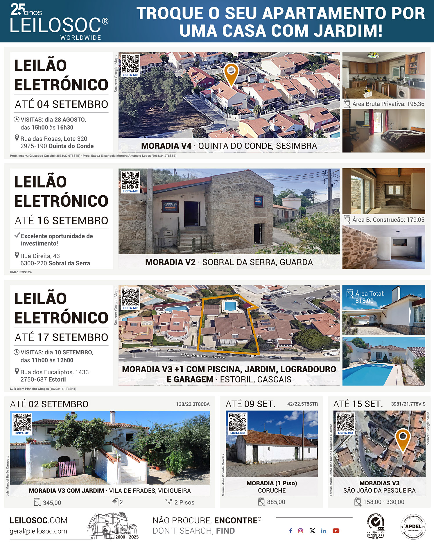 Press adverts of 28 August 2025, page 1