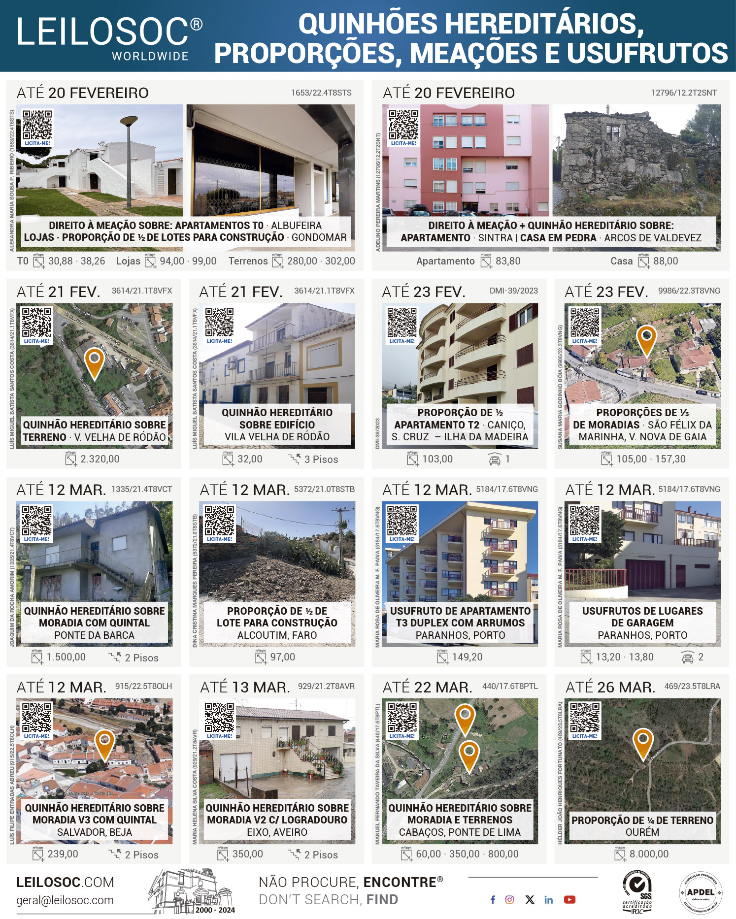 Press adverts of 20 February 2024, page 1