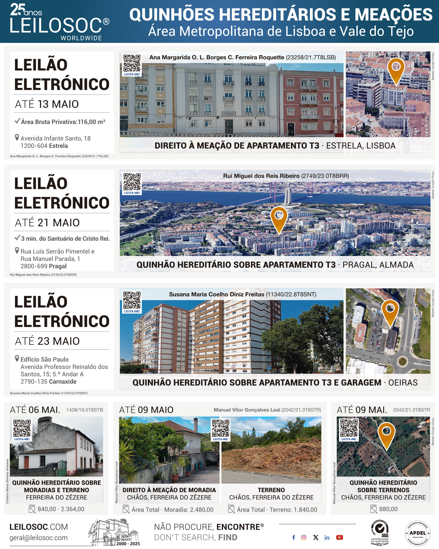 Press adverts of 24 April 2025, page 1