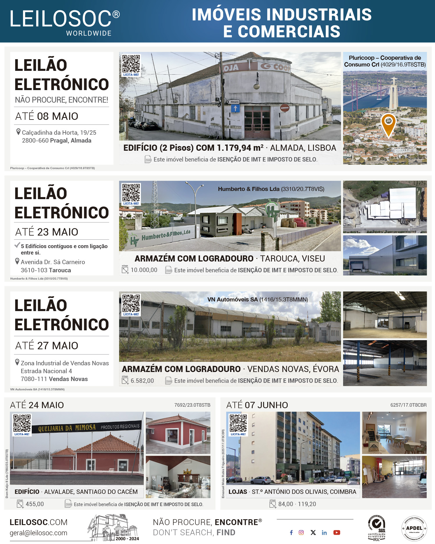 Press adverts of 7 May 2024, page 1