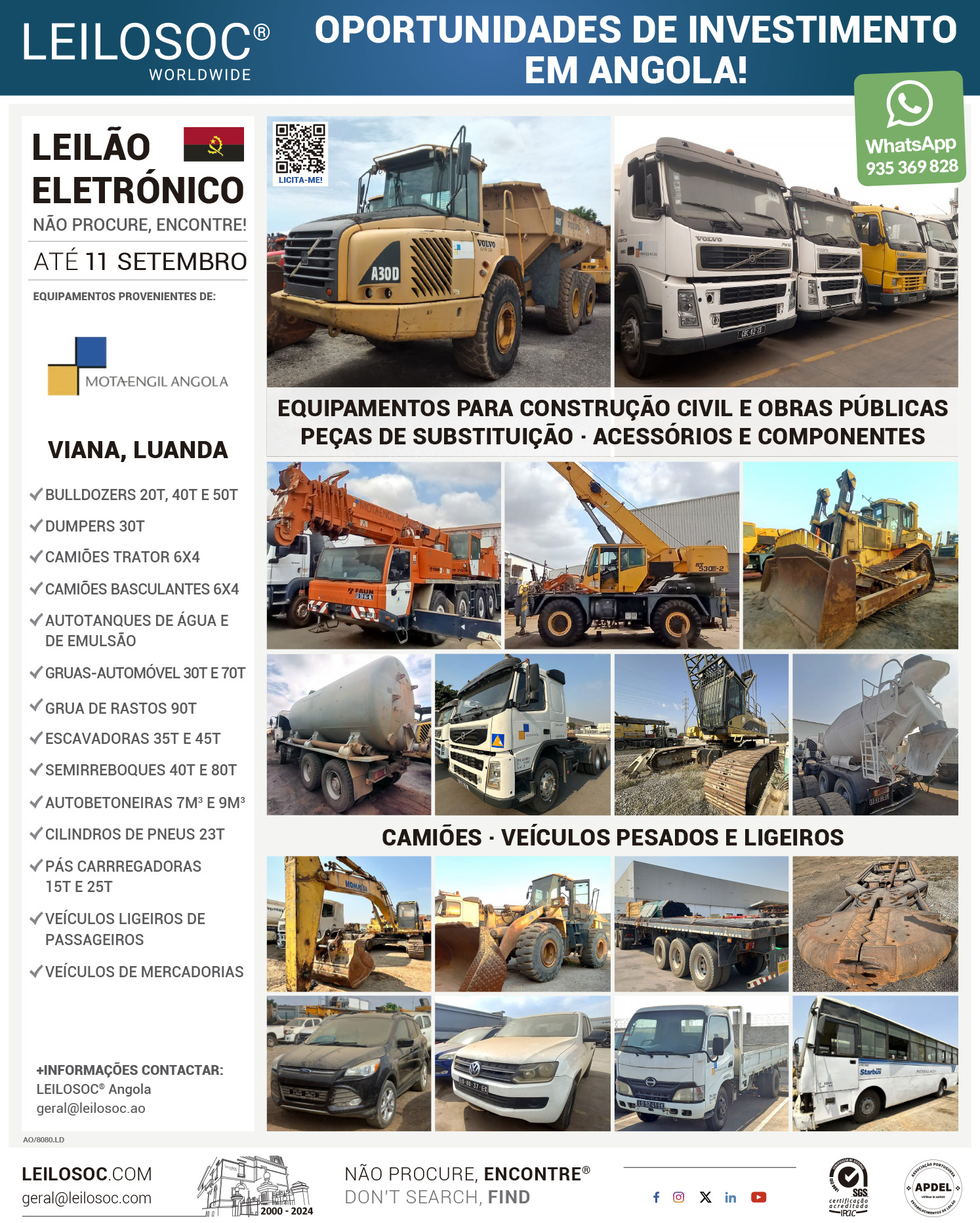 Press adverts of 4 September 2024, page 1