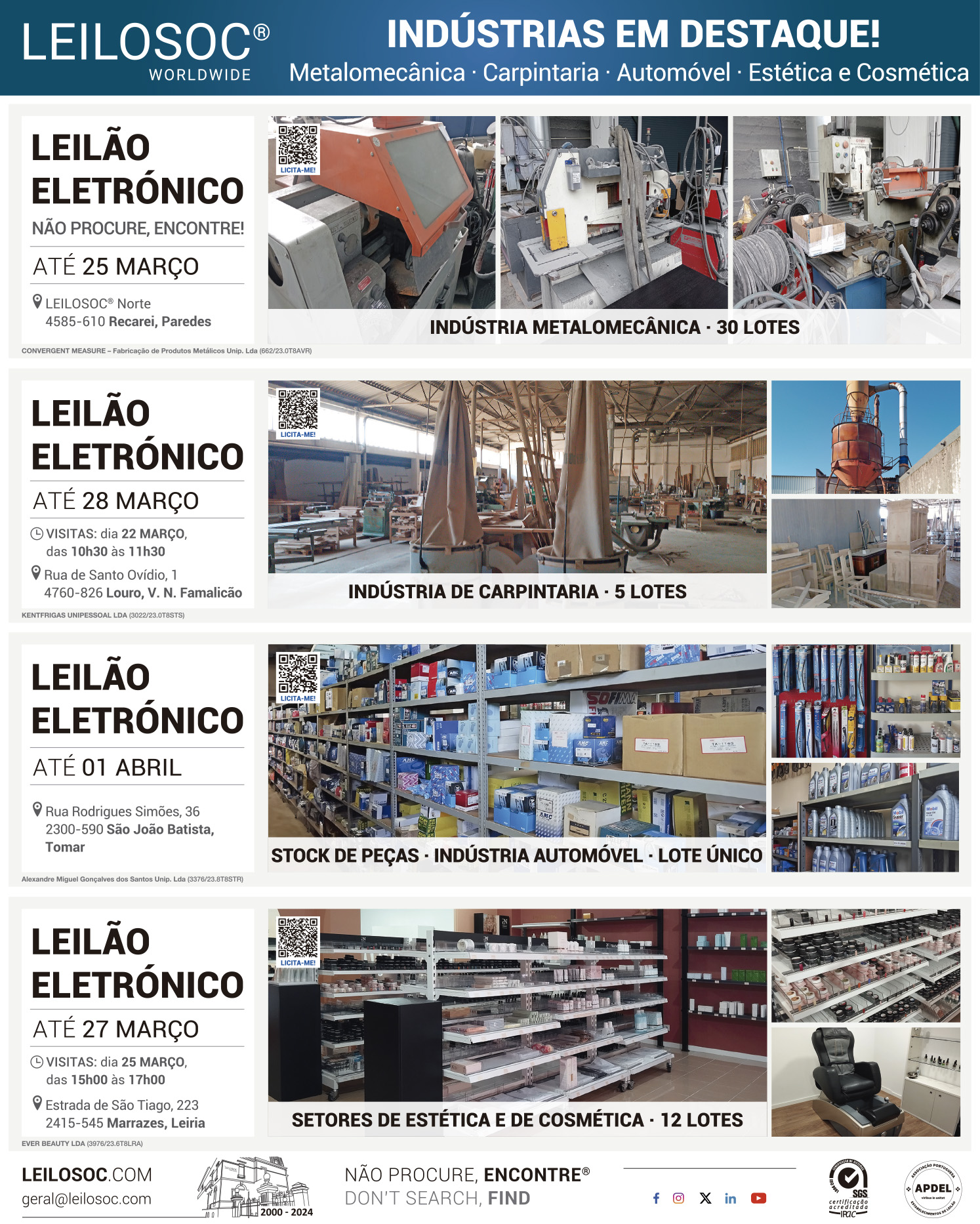 Press adverts of 18 March 2024, page 1