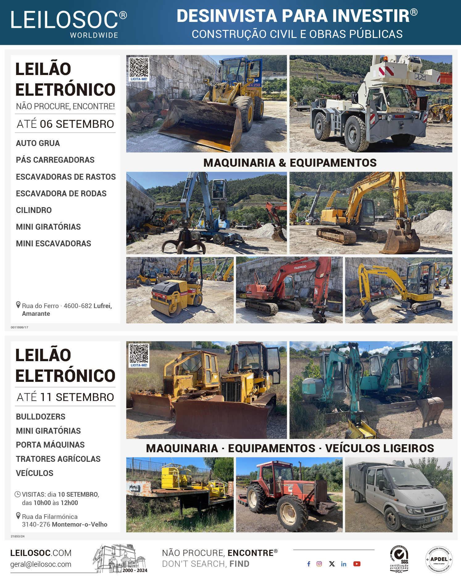 Press adverts of 5 September 2024, page 1
