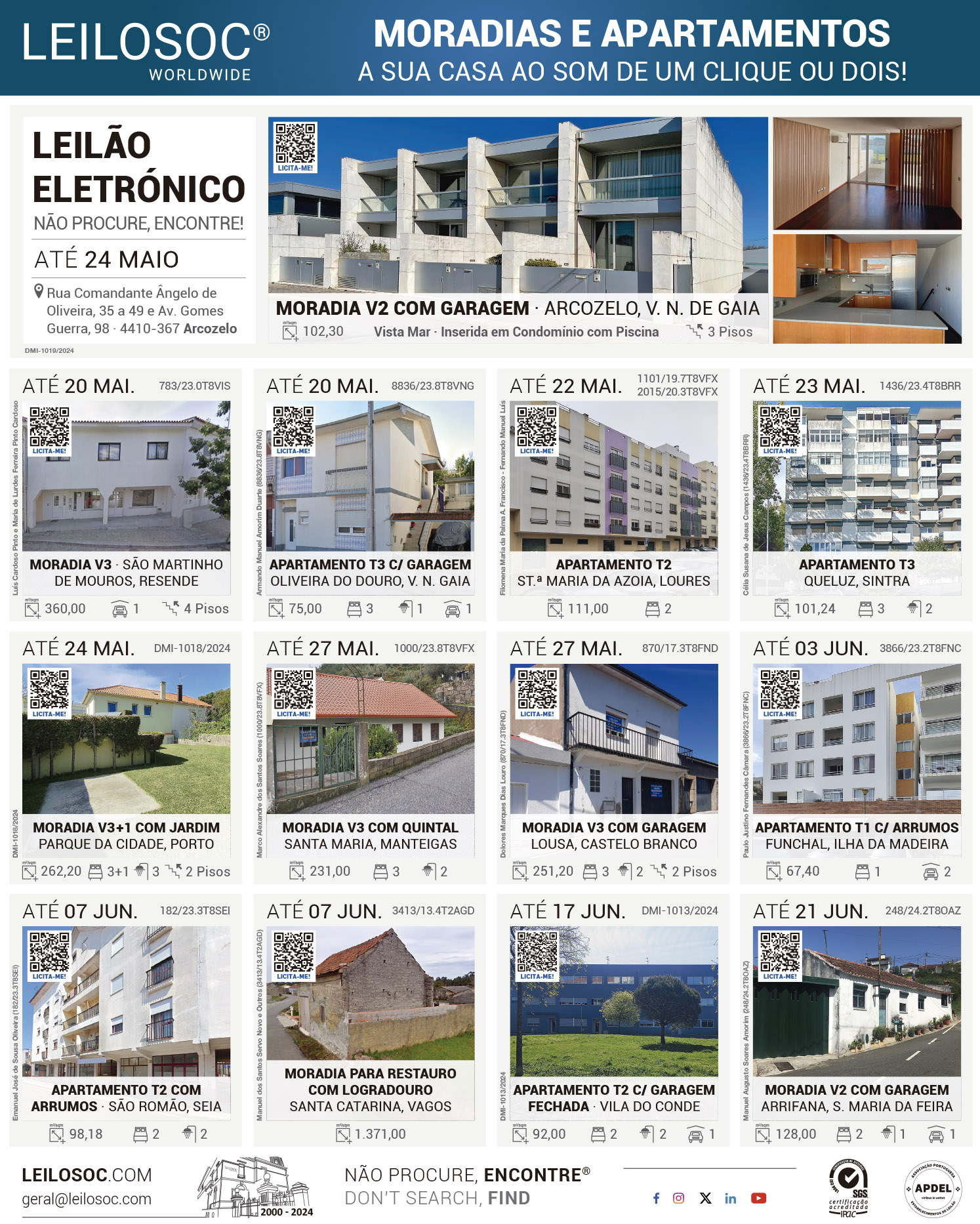 Press adverts of 17 May 2024, page 1