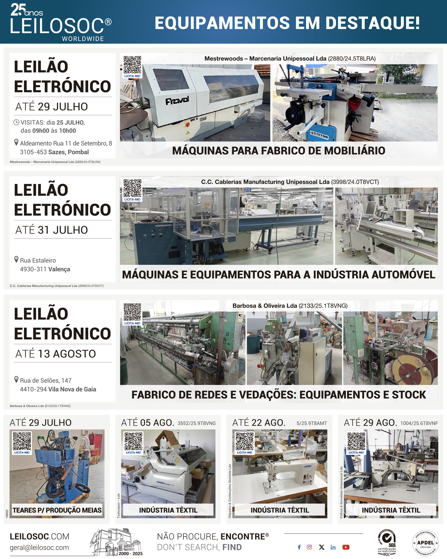 Press adverts of 24 July 2025, page 1
