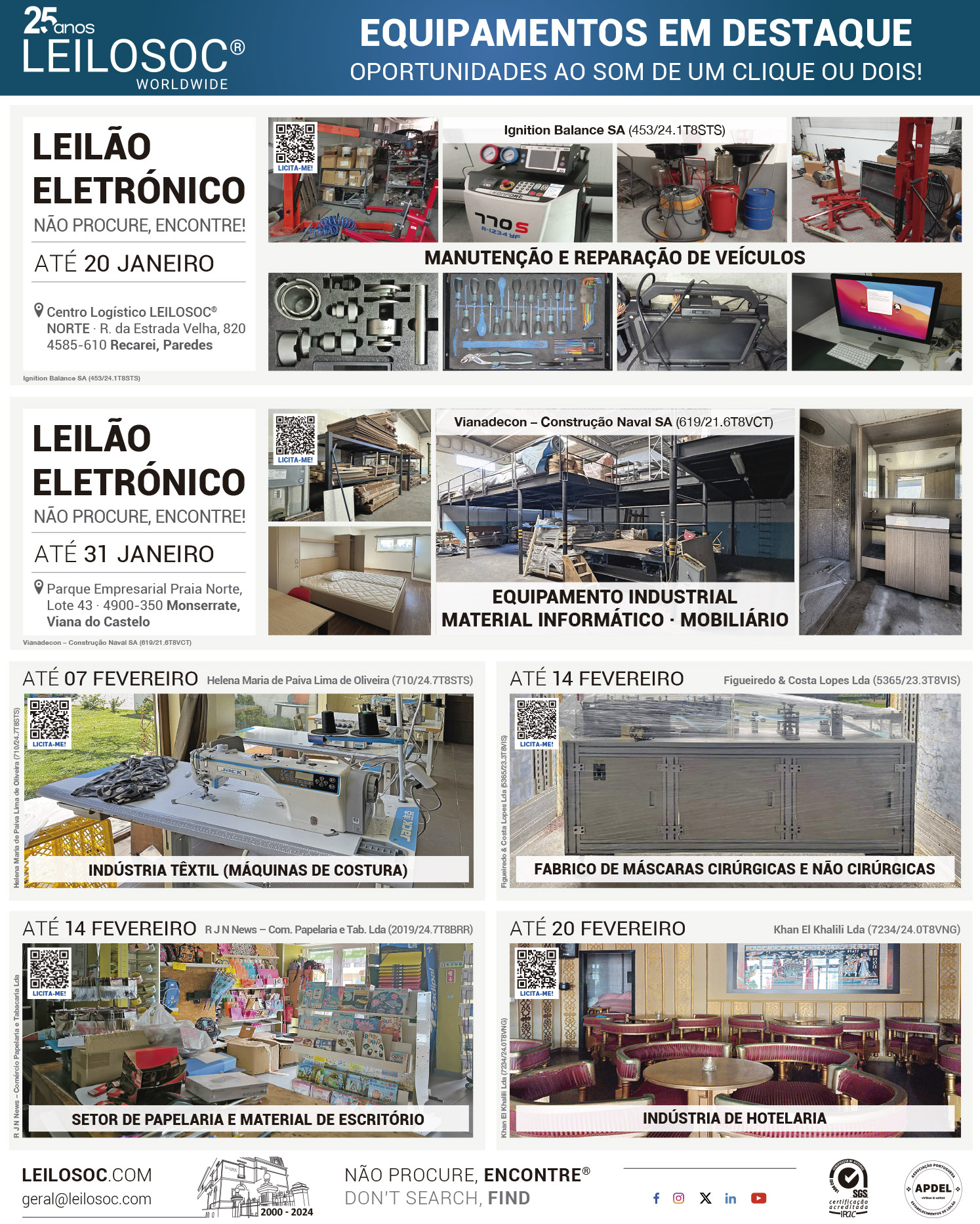 Press adverts of 17 January 2025, page 1