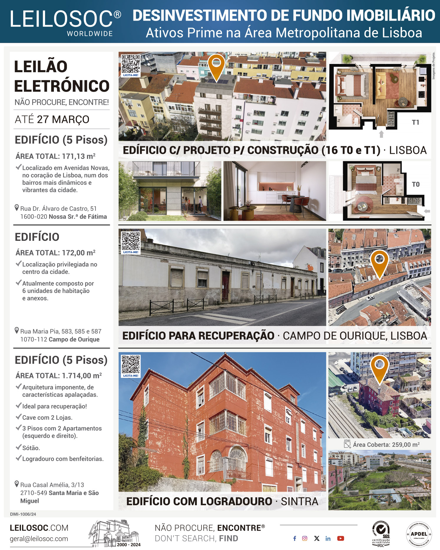 Press adverts of 9 March 2024, page 1