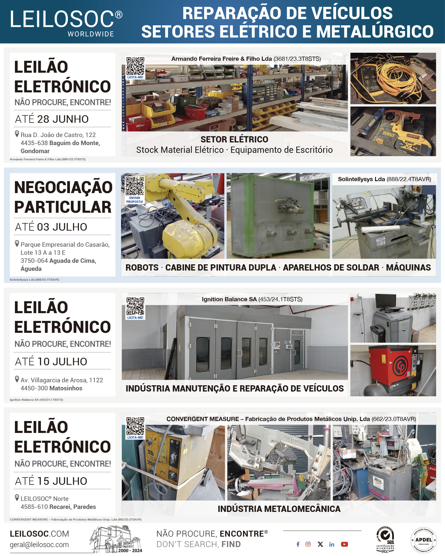 Press adverts of 27 June 2024, page 1
