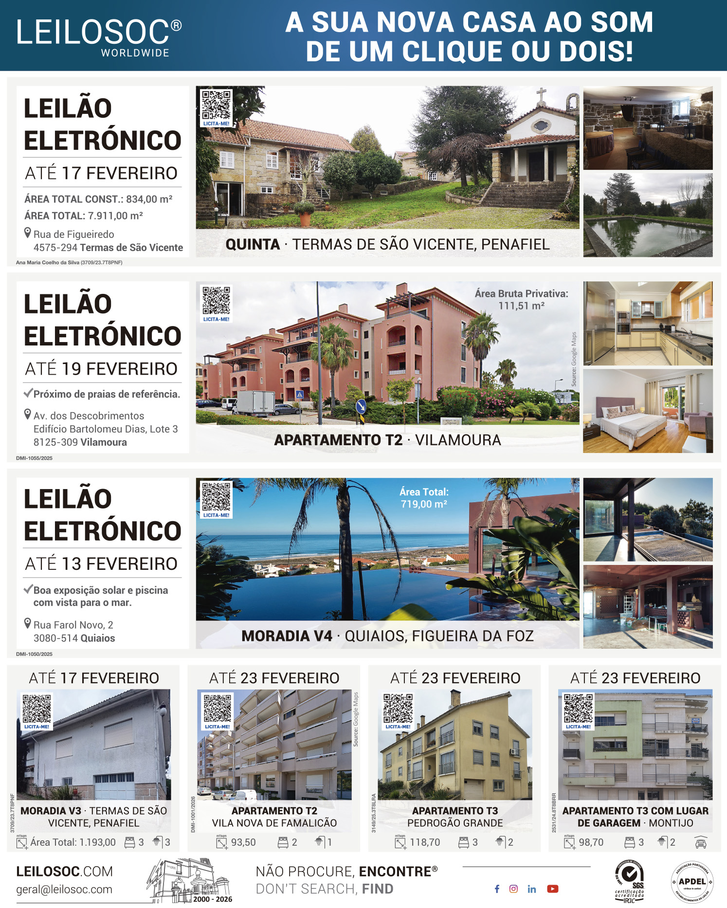 Press adverts of 31 January 2026, page 1