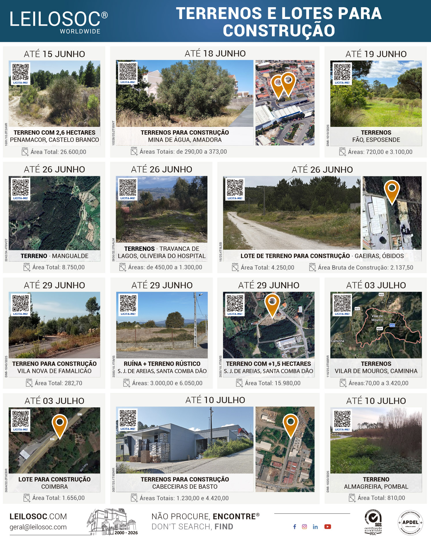 Press adverts of 15 June 2026, page 1