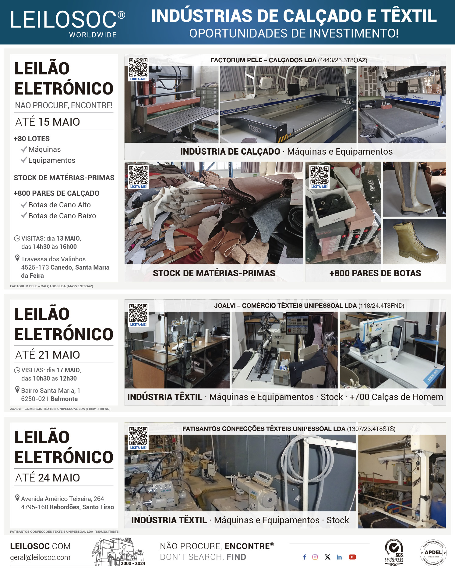 Press adverts of 6 May 2024, page 1
