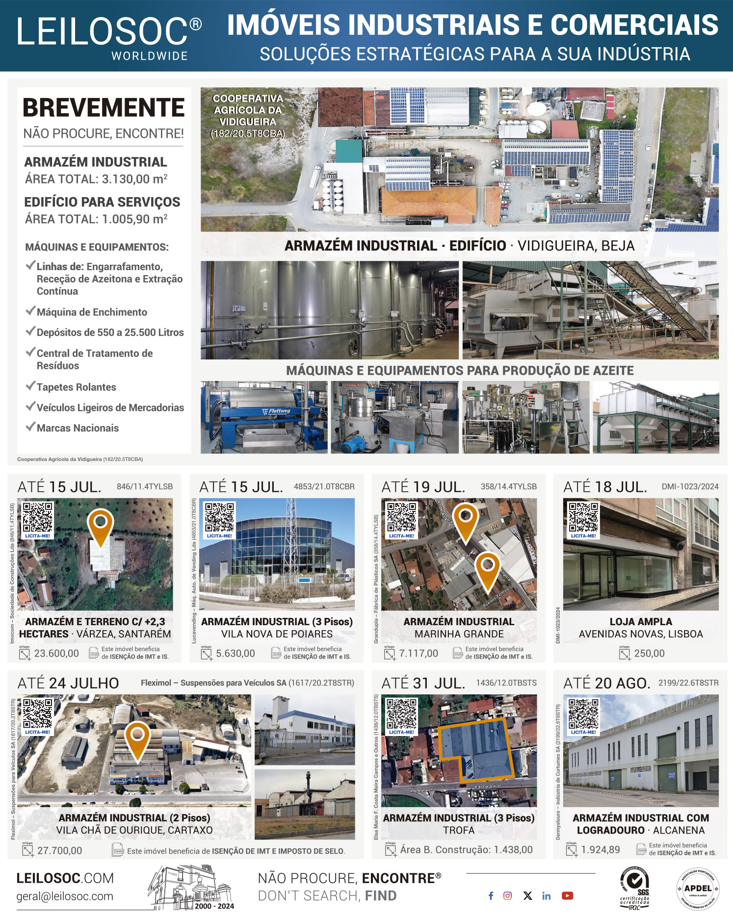Press adverts of 13 July 2024, page 1