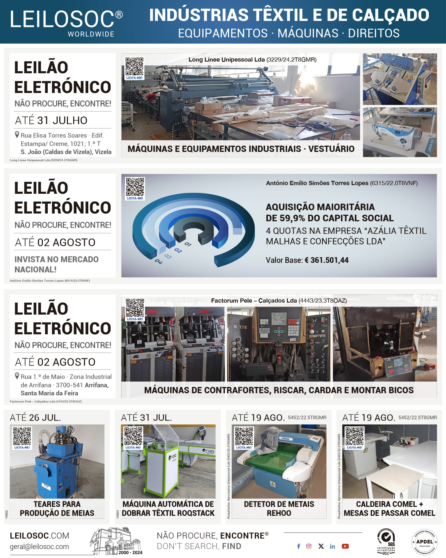 Press adverts of 24 July 2024, page 1