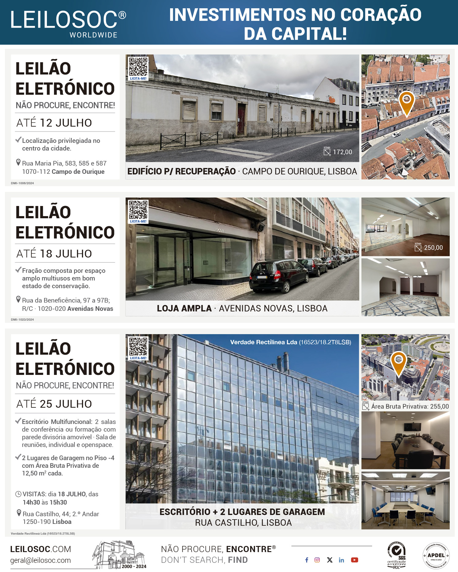 Press adverts of 10 July 2024, page 1