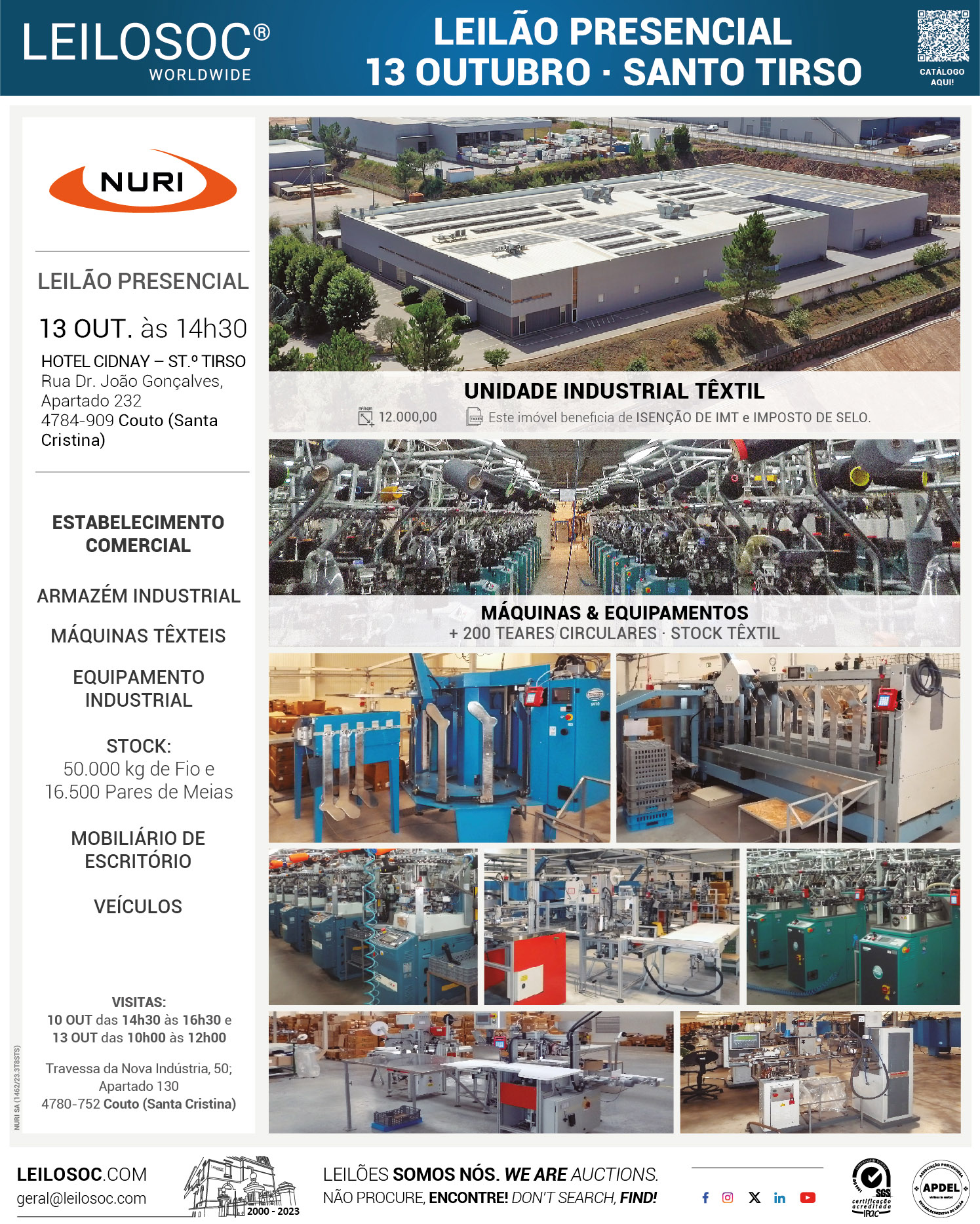 Press adverts of 7 October 2023, page 1