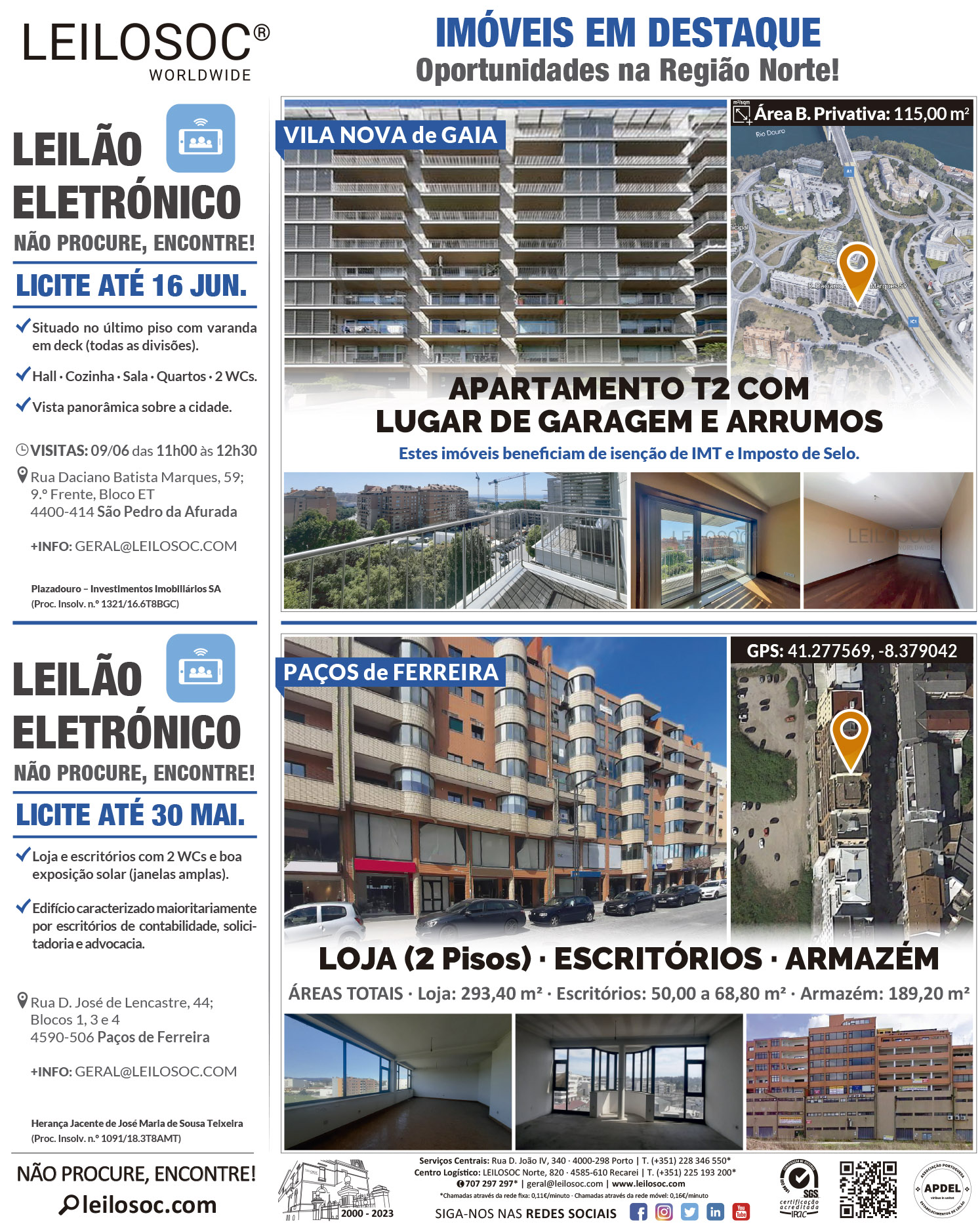 Press adverts of 27 May 2023, page 1